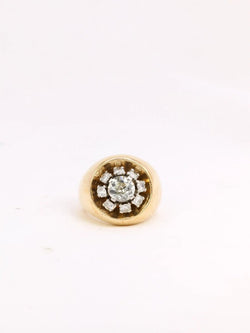 Bague boule or diamants - Castafiore