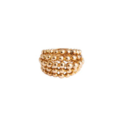 Bague Boules en or jaune - Castafiore