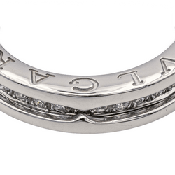 Bague BULGARI "B.Zero 1" en or blanc et diamants - Castafiore