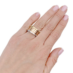 Bague Bulgari,"B.Zero1", trois ors. - Castafiore
