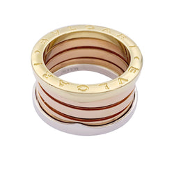 Bague Bulgari,"B.Zero1", trois ors. - Castafiore
