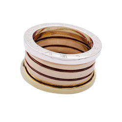 Bague Bulgari,"B.Zero1", trois ors. - Castafiore
