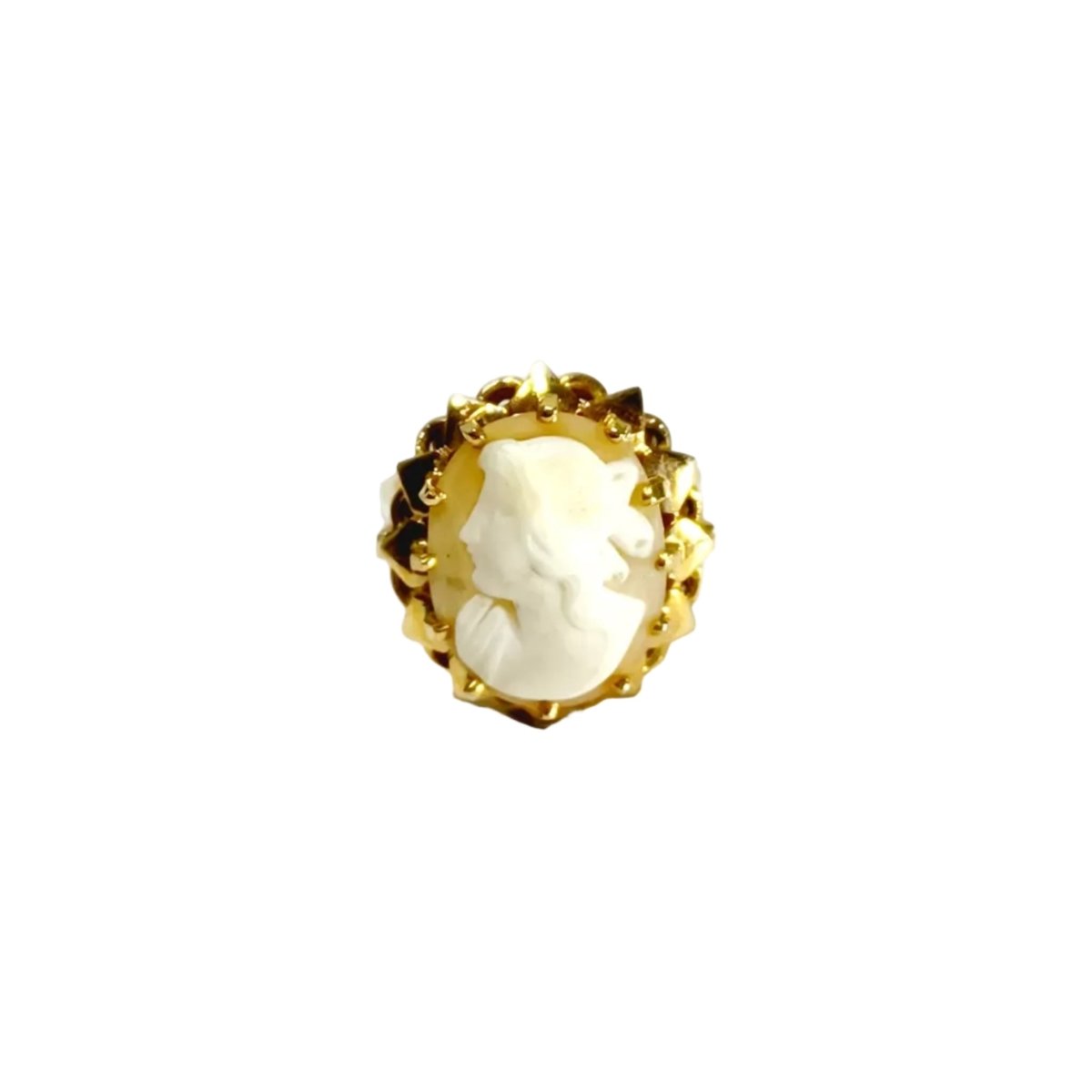 Bague Camée en or rose - Castafiore