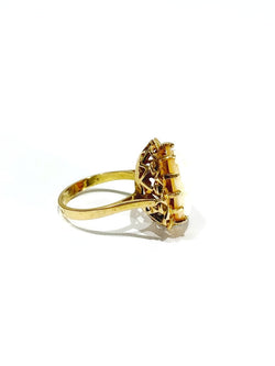 Bague Camée en or rose - Castafiore