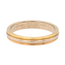Bague CARTIER Alliance en or jaune, rose et blanc - Castafiore