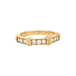 Bague CARTIER "Contessa" en or jaune et diamants - Castafiore