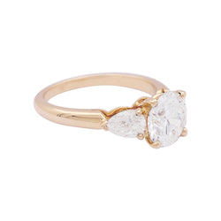 Bague CARTIER en or jaune et diamants - Castafiore