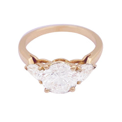 Bague CARTIER en or jaune et diamants - Castafiore