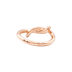 Bague CARTIER "Entrelacé" en or rose - Castafiore