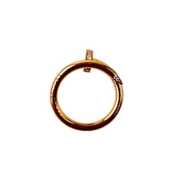 Bague CARTIER "Juste un Clou" en or rose et diamants - Castafiore