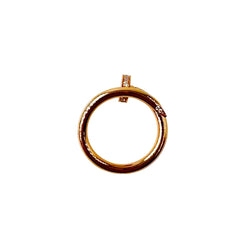 Bague CARTIER "Juste un Clou" en or rose et diamants - Castafiore