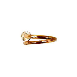 Bague CARTIER "Juste un Clou" en or rose et diamants - Castafiore
