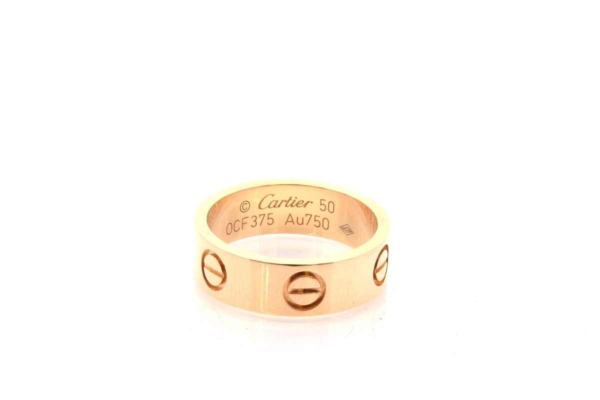 Bague CARTIER Love en or jaune - Castafiore