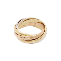 Bague Cartier, "Must de Cartier 5 anneaux", 3 ors. - Castafiore
