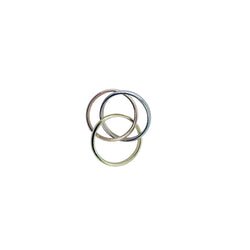 Bague CARTIER "Trinity" en or blanc, or jaune et or rose - Castafiore