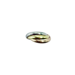 Bague CARTIER "Trinity" en or blanc, or jaune et or rose - Castafiore