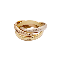 Bague CARTIER Trinity Must, trois ors. - Castafiore