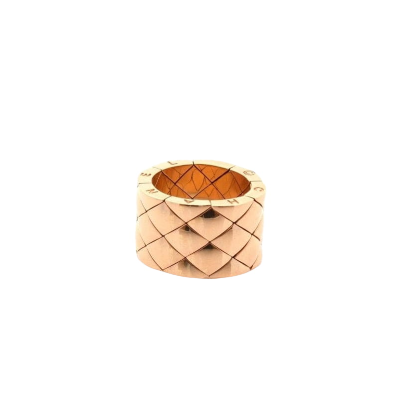 Bague Chanel Coco Crush Matelassé - Castafiore