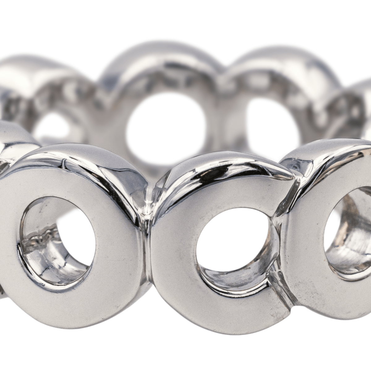 Bague CHANEL "Coco" en or blanc - Castafiore