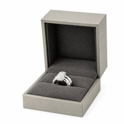 Bague CHAUMET en or blanc et diamants - Castafiore