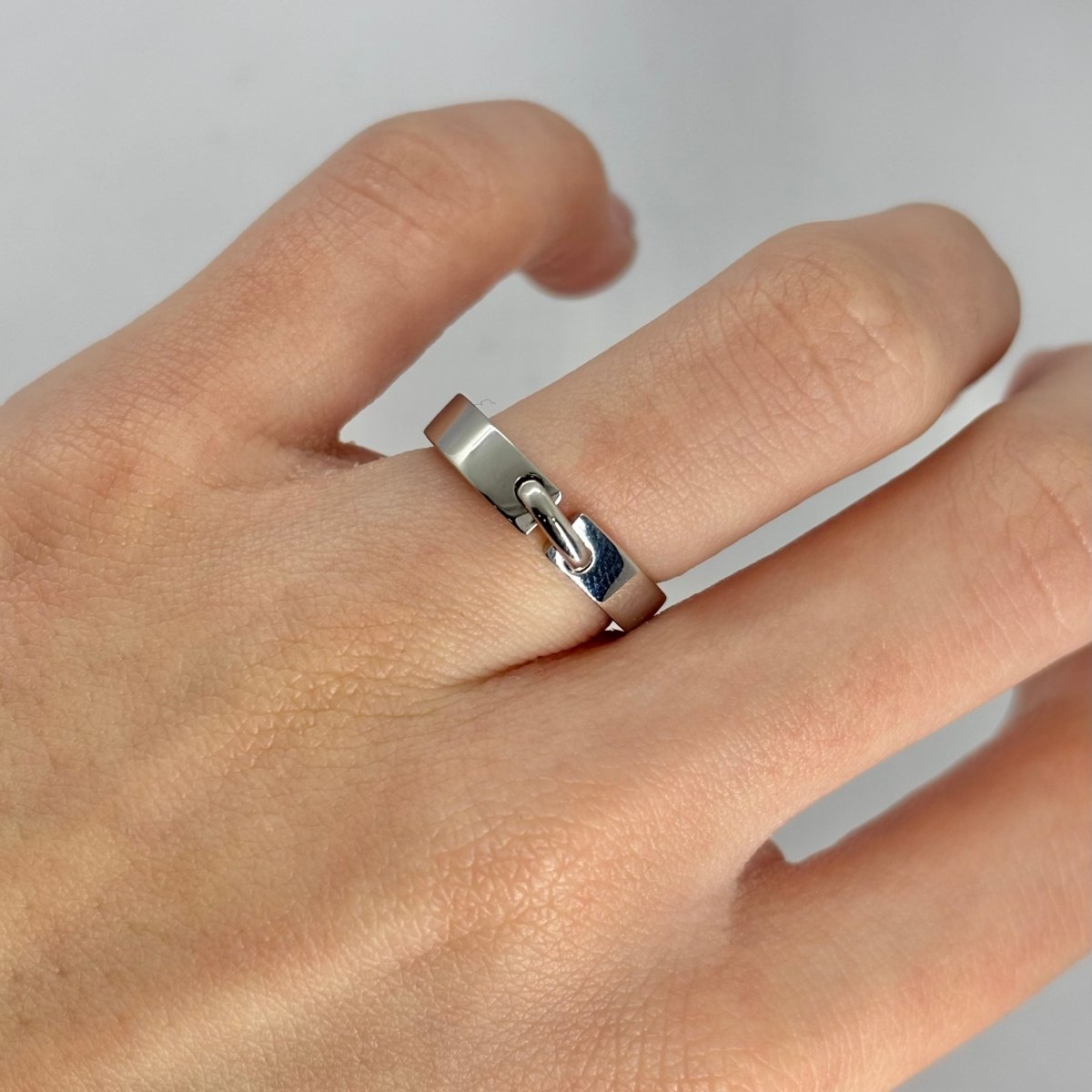 Bague CHAUMET "Lien" en or blanc - Castafiore