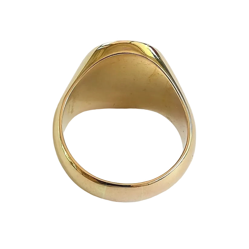 Bague Chevalière en or jaune - Castafiore