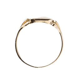 Bague Chevalière en or jaune - Castafiore