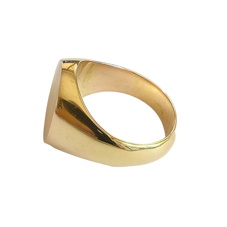 Bague Chevalière en or jaune - Castafiore