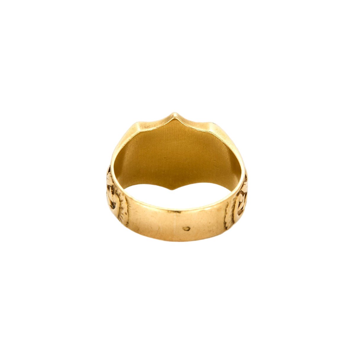 Bague Chevalière en or jaune - Castafiore