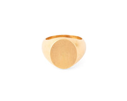 Bague Chevalière en or jaune - Castafiore
