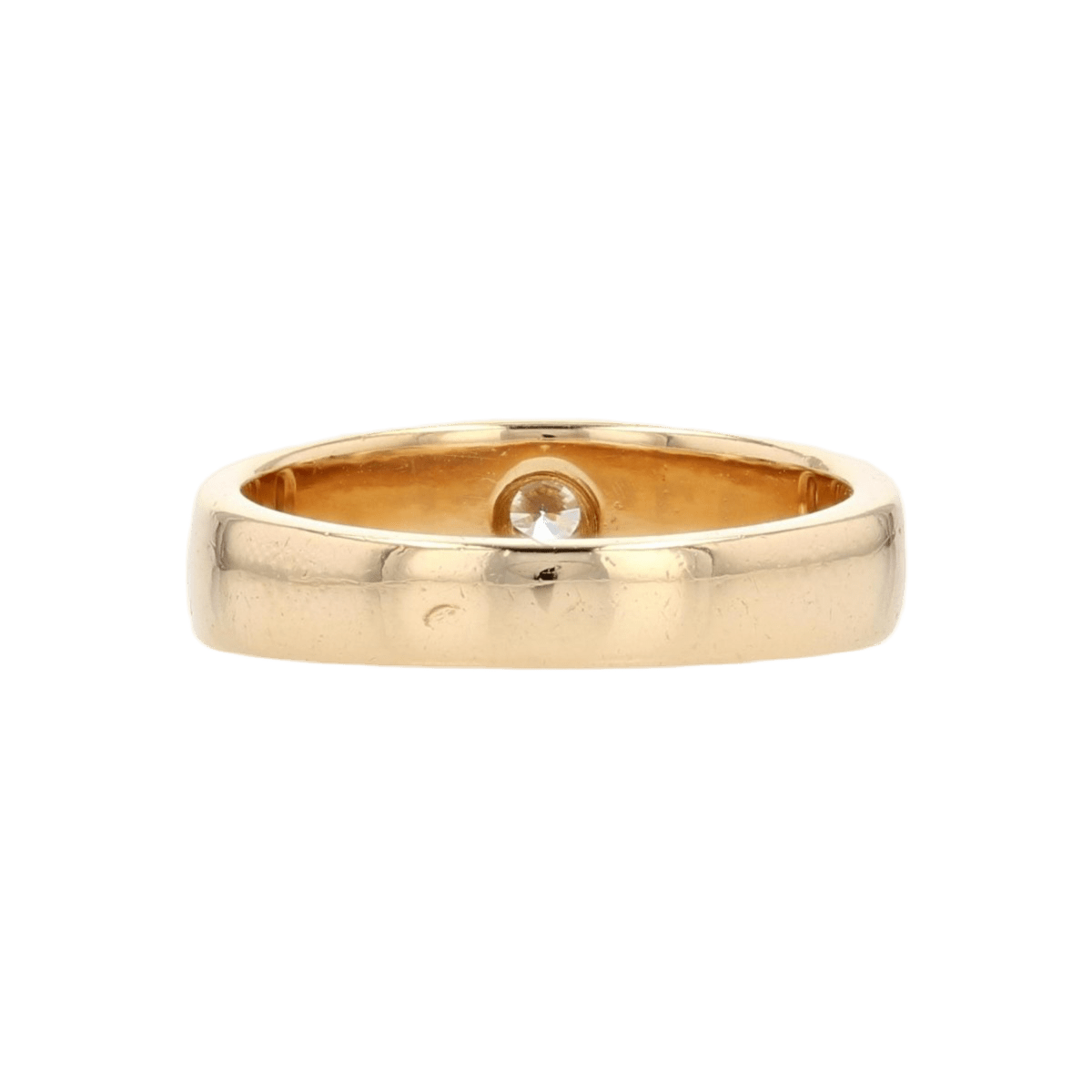 Bague Chevalière en or jaune et diamant - Castafiore