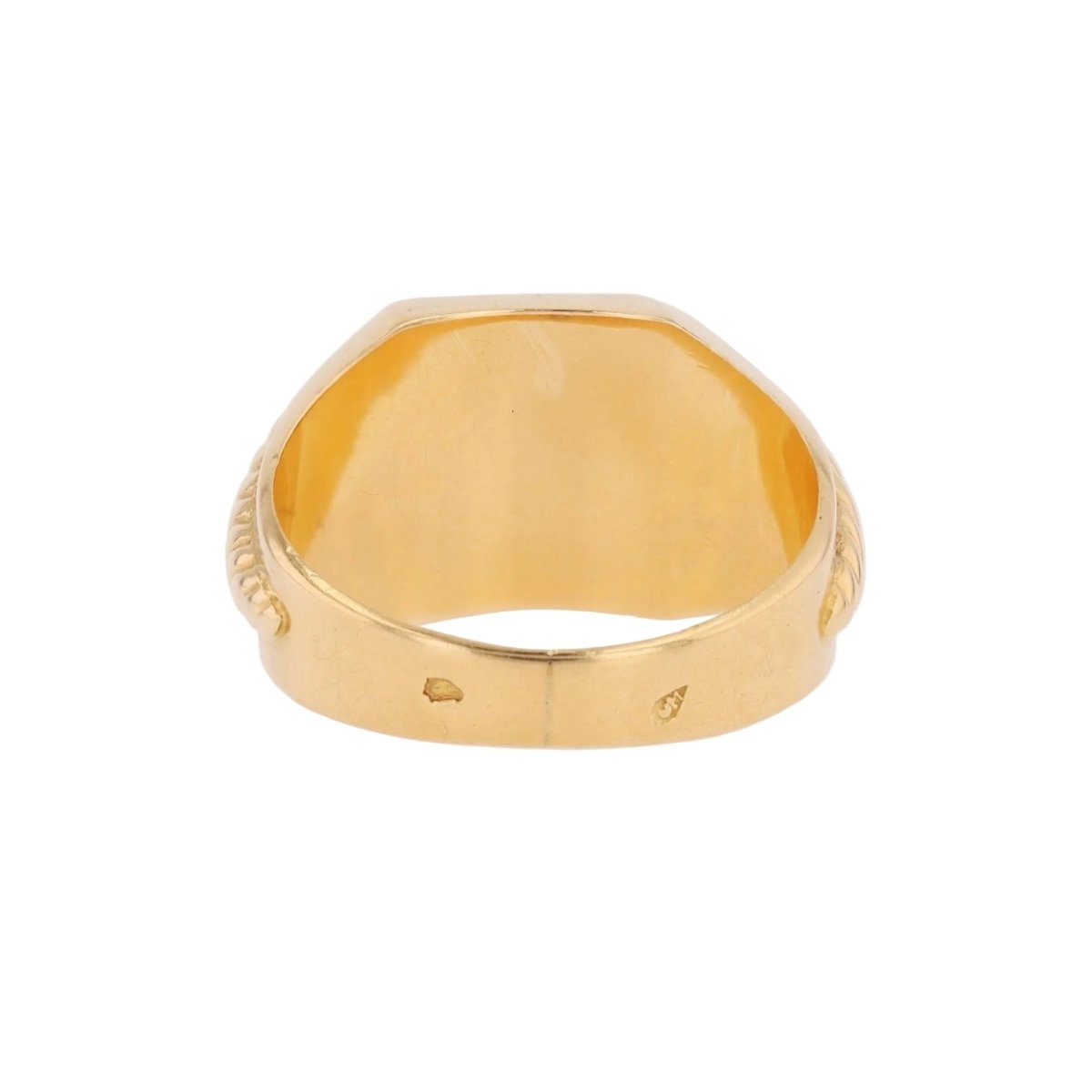 Bague Chevalière en or rose - Castafiore