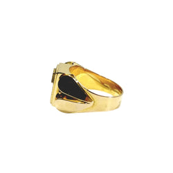 Bague Chevalière en or rose - Castafiore