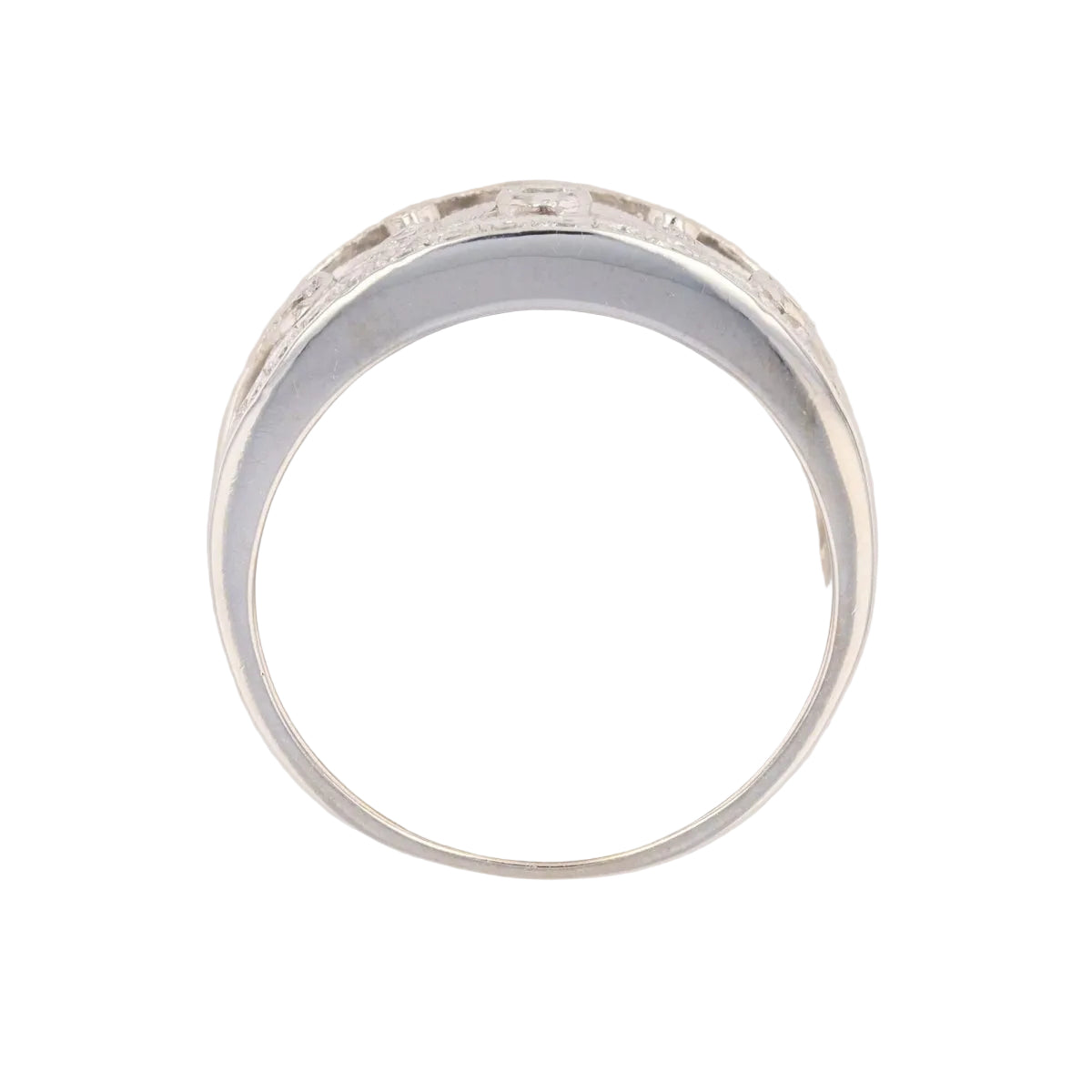 Bague CHIMENTO en or blanc et diamants - Castafiore