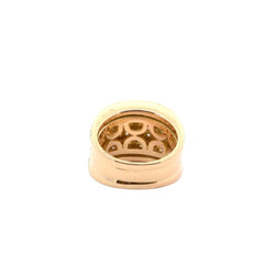 Bague CHOPARD "Strada" en or jaune et diamants - Castafiore