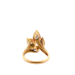 Bague Cocktail BOUCHERON en or jaune et diamants - Castafiore