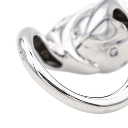 Bague Cocktail BOUCHERON "Trouble" or blanc, rubis et diamants - Castafiore