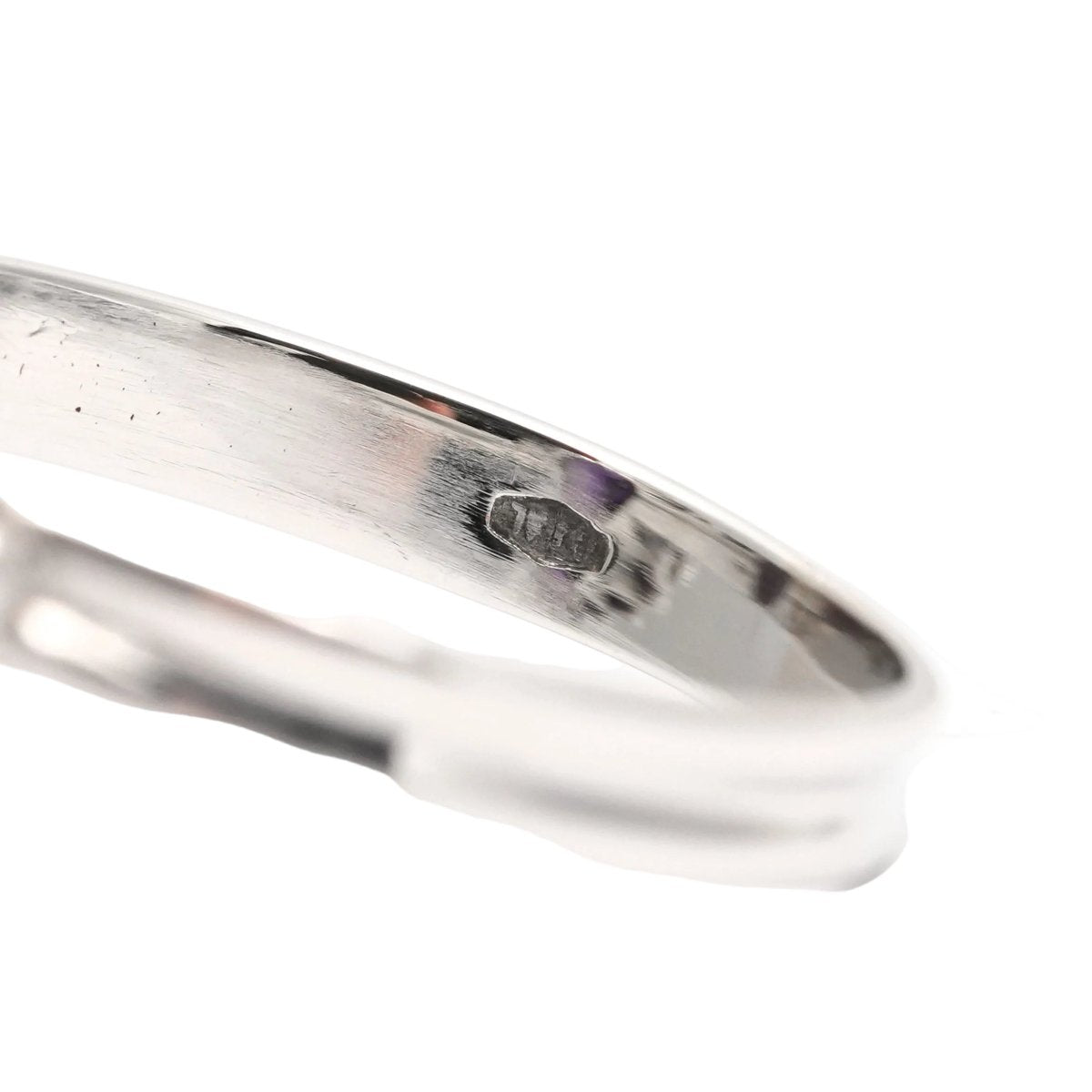 Bague Cocktail en or blanc et améthyste - Castafiore