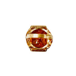 Bague Cocktail en or jaune et citrine - Castafiore