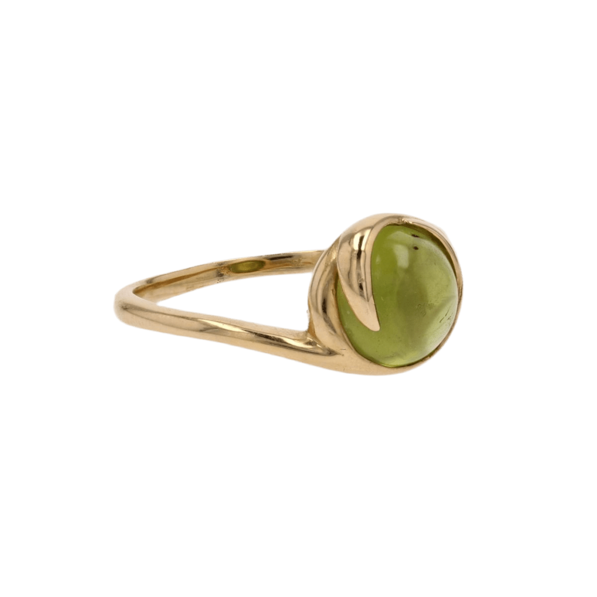 Bague Cocktail en or jaune et péridot - Castafiore