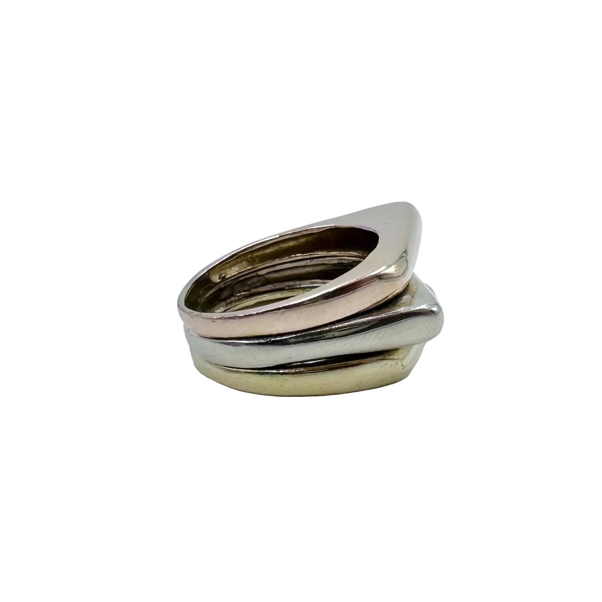 Bague Cocktail en trois ors - Castafiore