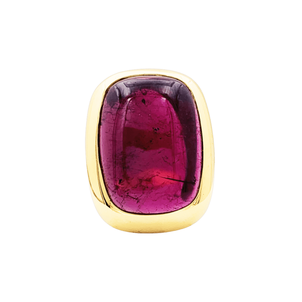 Bague Cocktail POMELLATO "Cardinale" en or jaune et tourmaline - Castafiore