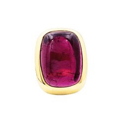 Bague Cocktail POMELLATO "Cardinale" en or jaune et tourmaline - Castafiore