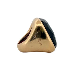 Bague Cocktail POMELLATO "Victoria" en or jaune et jais - Castafiore