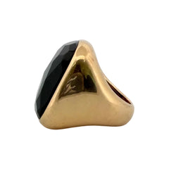 Bague Cocktail POMELLATO "Victoria" en or jaune et jais - Castafiore