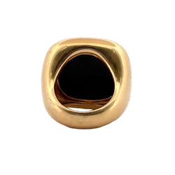 Bague Cocktail POMELLATO "Victoria" en or jaune et jais - Castafiore