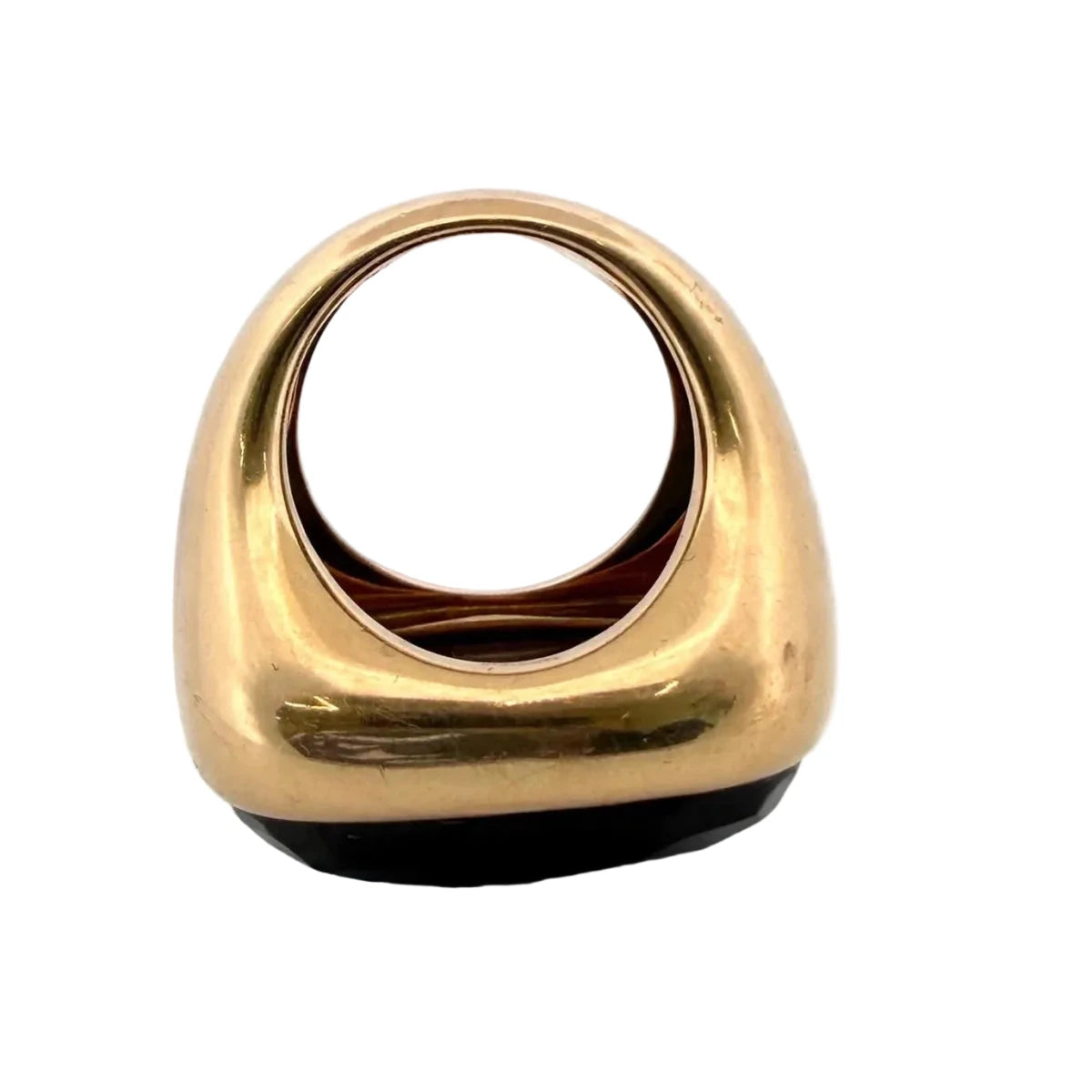 Bague Cocktail POMELLATO "Victoria" en or jaune et jais - Castafiore