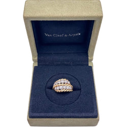 Bague Cocktail VAN CLEEF & ARELS en or jaune et diamants - Castafiore