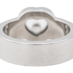 Bague Coeur Happy Diamonds Chopard en or blanc et diamant - Castafiore
