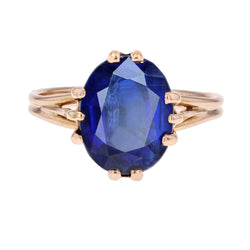 Bague cyanite et or - Castafiore